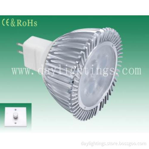 Cree /Epistar Chip 4W 12v Dimmable MR16 - Daylightings6
